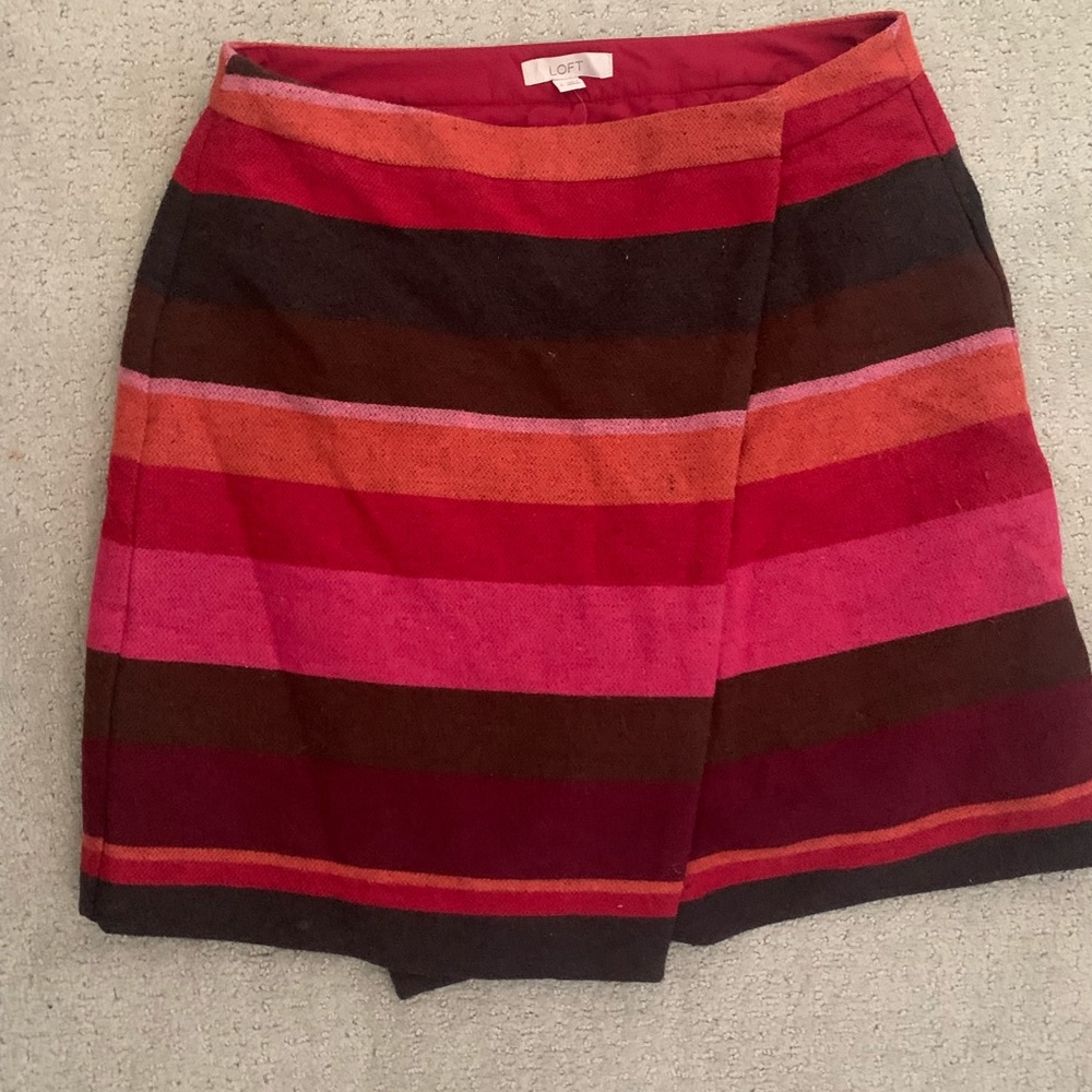 Striped Loft skirt